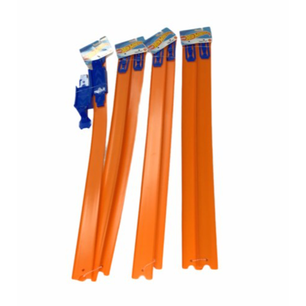 3-2 packs Hot Wheels Straight Tracks  & 1-2' Loop Set 14' Total